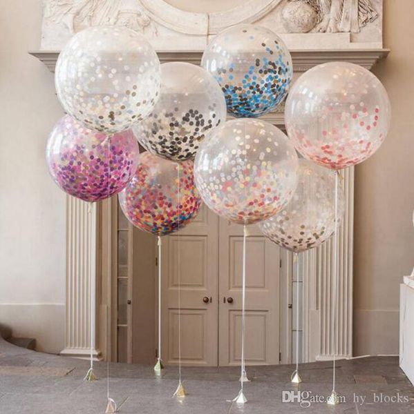 36 inch confetti balloons giant clear latex balloons wedding party decorations birthday party baby shower supply air balloons
36 inch confetti balloons giant clear latex balloons wedding party decorations birthday party baby shower supply air balloons