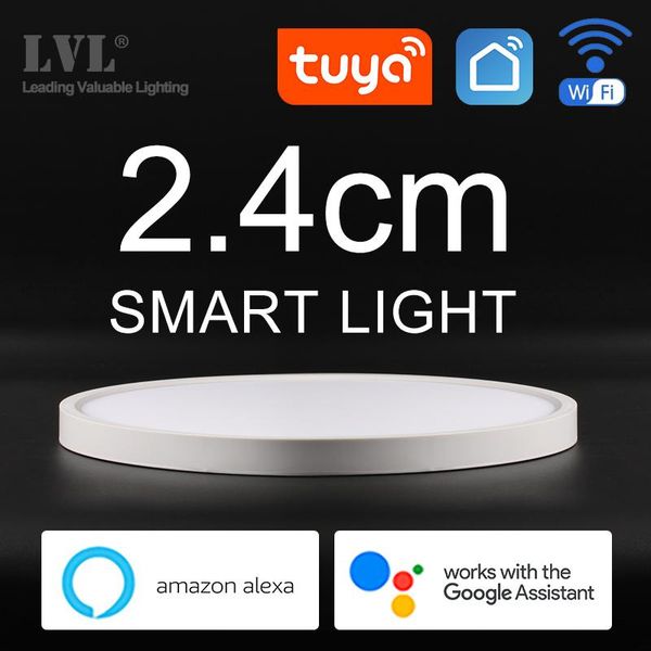 modern led smart ceiling light dimmable home lighing wifi tuya app ai voice control ultrathin surface mounting ceiling lamp
modern led smart ceiling light dimmable home lighing wifi tuya app ai voice control ultrathin surface mounting ceiling lamp