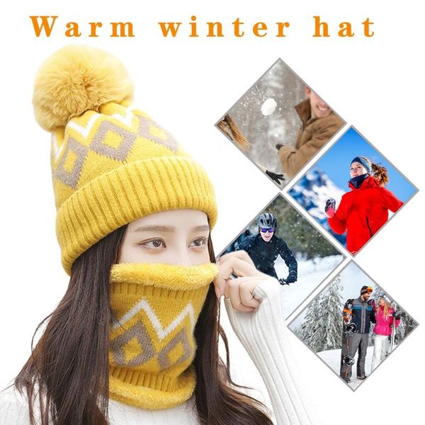 beanie/skull caps mens womens knitted bobble hat scarf beanie women warm winter fleece lining ski, Blue;gray
beanie/skull caps mens womens knitted bobble hat scarf beanie women warm winter fleece lining ski, Blue;gray