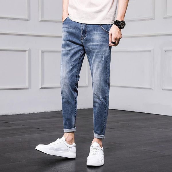 new autumn and winter keep warming jeans for men casual ankle length pants streetwear cool denim jean plus size, Blue
new autumn and winter keep warming jeans for men casual ankle length pants streetwear cool denim jean plus size, Blue