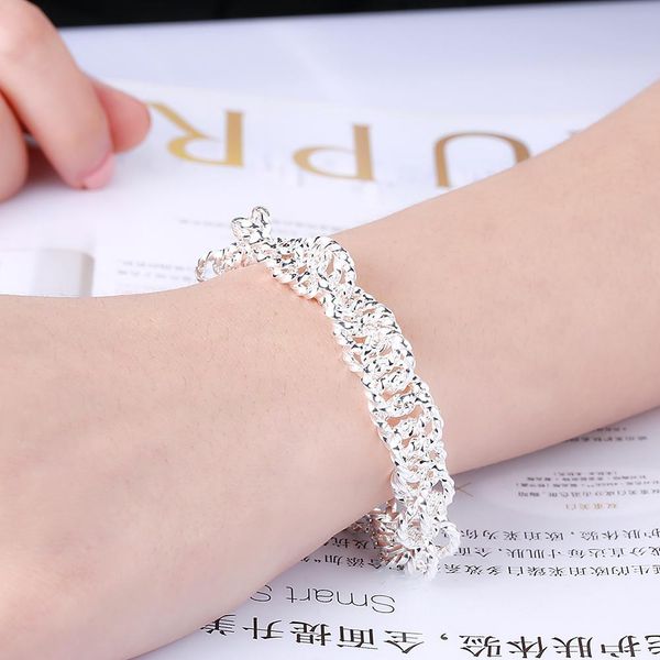 beautiful cute lady elegant wedding women men silver color rope circle chain bracelet fashion jewelry wholesale h240 h bbyhht, Black
beautiful cute lady elegant wedding women men silver color rope circle chain bracelet fashion jewelry wholesale h240 h bbyhht, Black