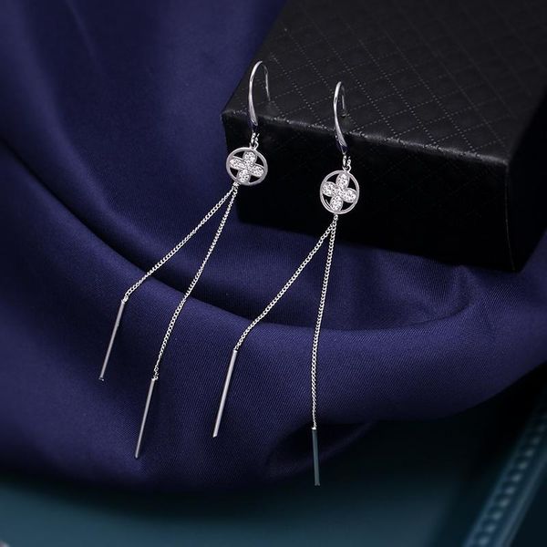 weimanjingdian cubic zirconia cz cross flower drop earrings for women rh1329, Silver
weimanjingdian cubic zirconia cz cross flower drop earrings for women rh1329, Silver