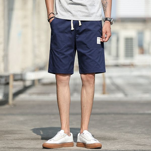 shorts fashion brand tooling straight tube summer thin loose five point casual trend men's pants, White;black
shorts fashion brand tooling straight tube summer thin loose five point casual trend men's pants, White;black