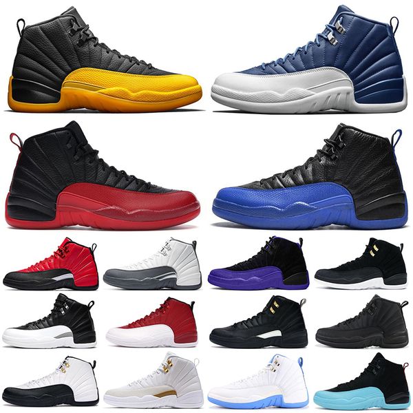 2021 mens basketball shoes 12s jumpman university gold stone blue flu game royal the master gym red athletic men sneakers size 7-13, White;red
2021 mens basketball shoes 12s jumpman university gold stone blue flu game royal the master gym red athletic men sneakers size 7-13, White;red
