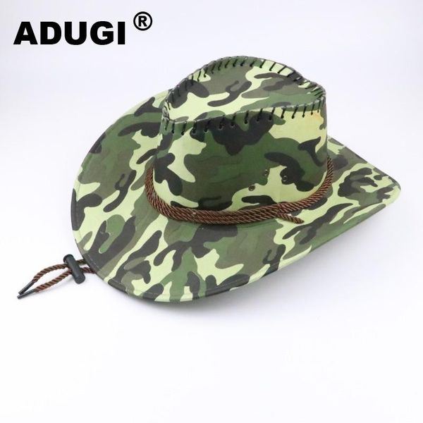 cloches adugi camouflage western cowboy hat outdoor leisure travel fashion sun protection summer cool knight, Blue;gray
cloches adugi camouflage western cowboy hat outdoor leisure travel fashion sun protection summer cool knight, Blue;gray
