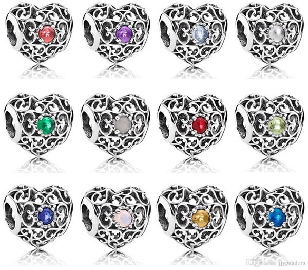 genuine new s925 sterling silver fit pandora bead love heart blue turquoise crysta charm for bracelet diy beads charms, Black
genuine new s925 sterling silver fit pandora bead love heart blue turquoise crysta charm for bracelet diy beads charms, Black