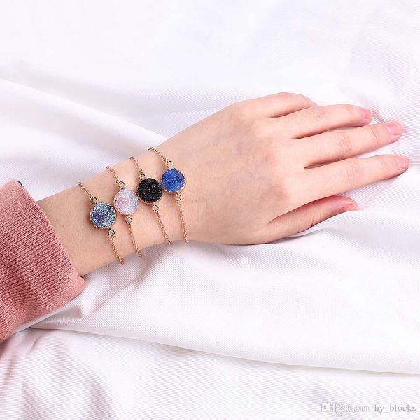 new design resin stone druzy necklaces 5 colors gold plated geometry stone pendant necklace for elegant women girls fashion jewelry, Red;brown
new design resin stone druzy necklaces 5 colors gold plated geometry stone pendant necklace for elegant women girls fashion jewelry, Red;brown