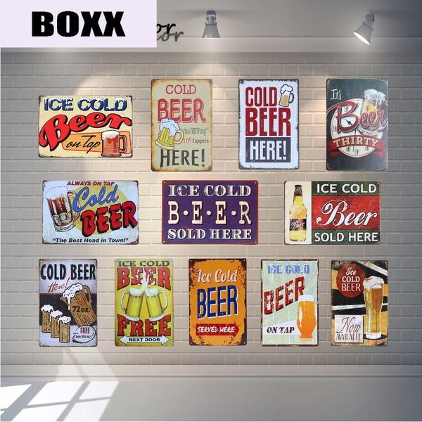 ice cold beer vintage metal poster bar pub home l kitchen music party decoration vintage art wall tin signs 20x30cm
ice cold beer vintage metal poster bar pub home l kitchen music party decoration vintage art wall tin signs 20x30cm