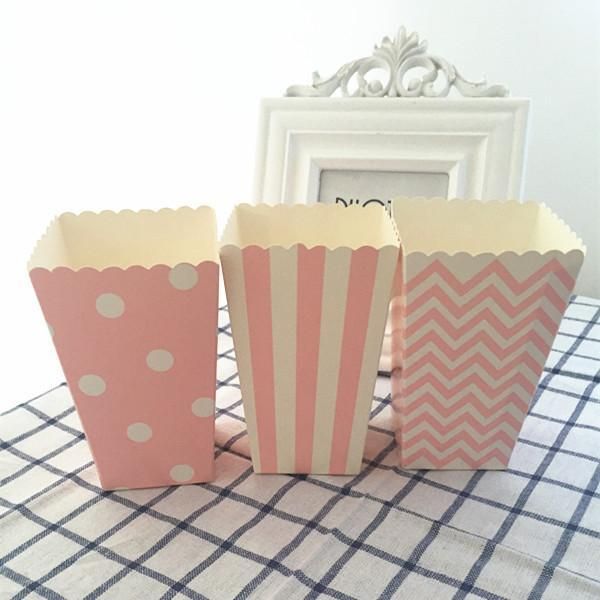gift wrap 36pcs popcorn boxes pink trio polka dot/chevron/stripe treat small movie theater paper bags for dessert tables1
gift wrap 36pcs popcorn boxes pink trio polka dot/chevron/stripe treat small movie theater paper bags for dessert tables1