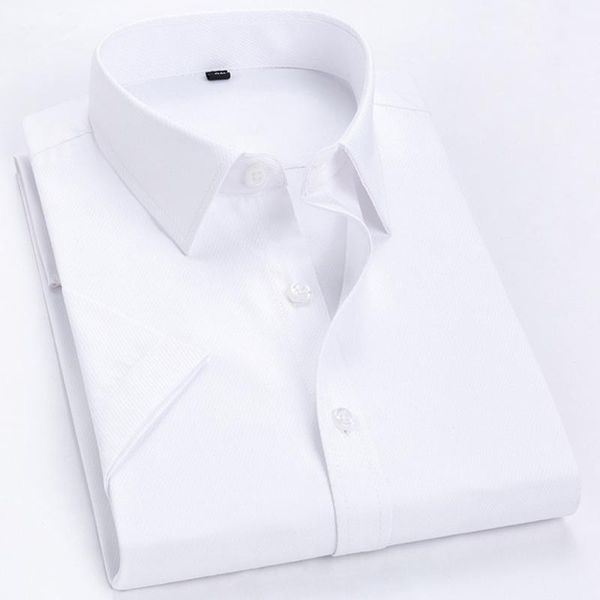 men's dress shirts summer business office shirt men casual short sleeves wedding party blouse mens for plus size 5xl 6xl 7xl1, White;black
men's dress shirts summer business office shirt men casual short sleeves wedding party blouse mens for plus size 5xl 6xl 7xl1, White;black