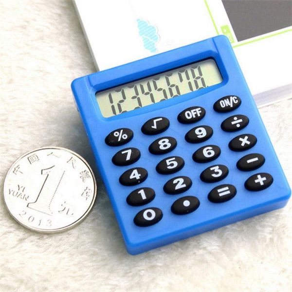 2020 Fashion New The Whole Sales Pocket Cartoon Mini Calculator Handheld Pocket Coin Battery Calculator Carry With You