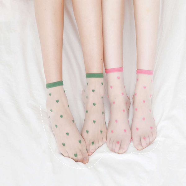 2020 spring and summer new women's super thin love card candy color transparent deodorant stockings mesh socks, Black;white
2020 spring and summer new women's super thin love card candy color transparent deodorant stockings mesh socks, Black;white