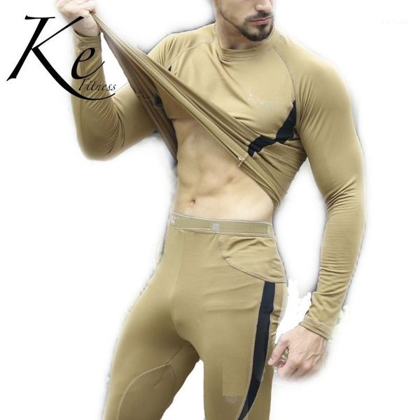 gym clothing ke outdoor thermal underwear set high elastic fleece sports suit cycling quick dry tight wicking tracksuit man1, White;black
gym clothing ke outdoor thermal underwear set high elastic fleece sports suit cycling quick dry tight wicking tracksuit man1, White;black