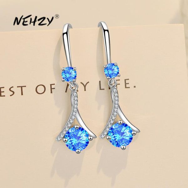 dangle & chandelier nehzy 925 sterling silver woman fashion jewelry crystal zircon simple water drop long tassel hook earrings
dangle & chandelier nehzy 925 sterling silver woman fashion jewelry crystal zircon simple water drop long tassel hook earrings