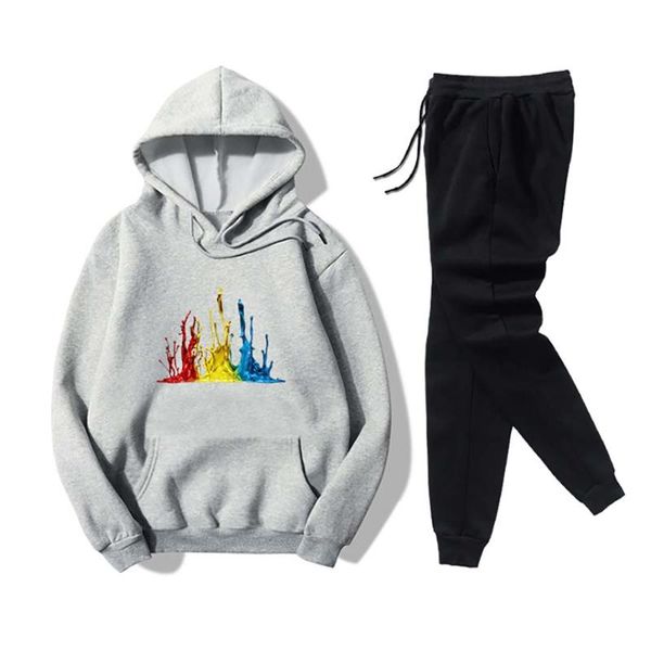 women's tracksuits two pice set for women oversize casual fitness joggers sportwear hooded pullover pants abstract-art printed 2pcs, Gray
women's tracksuits two pice set for women oversize casual fitness joggers sportwear hooded pullover pants abstract-art printed 2pcs, Gray