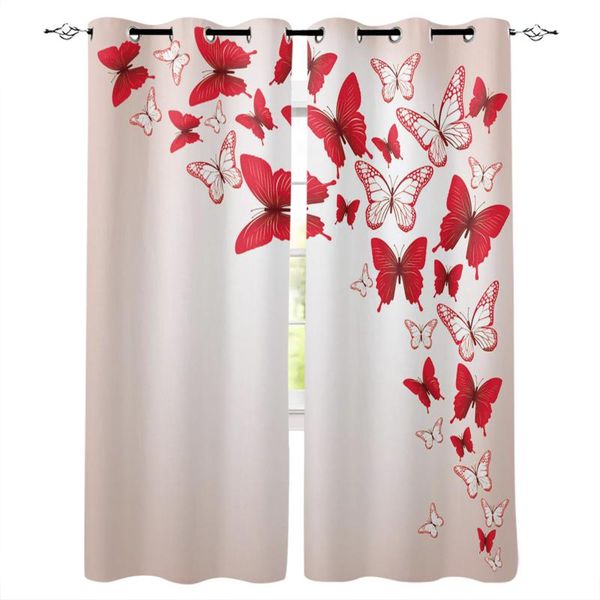 red butterfly beautiful window curtains bedroom kitchen curtain panel christmas home decor curtains for living room
red butterfly beautiful window curtains bedroom kitchen curtain panel christmas home decor curtains for living room
