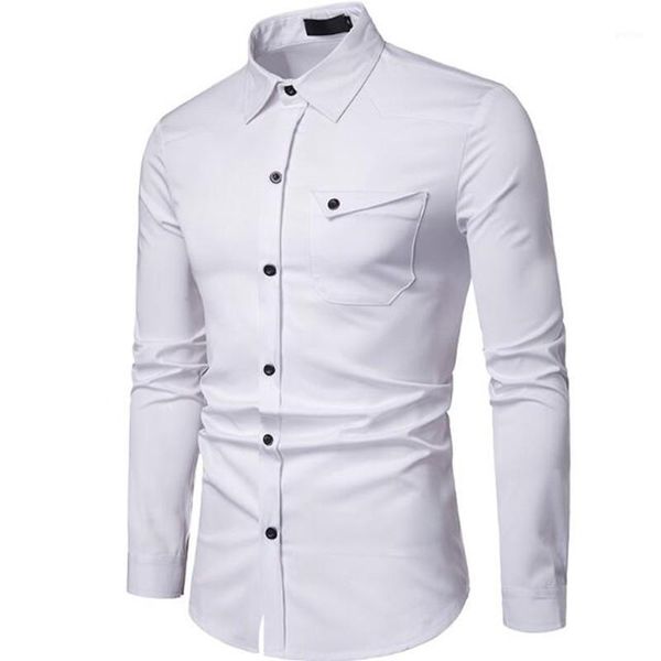 spring and autumn shirt european edition men's business spring and autumn leisure long-sleeved shirt1, White;black
spring and autumn shirt european edition men's business spring and autumn leisure long-sleeved shirt1, White;black