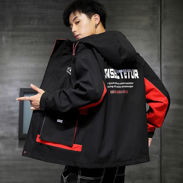 2020 spring casual male with hoodie man jacket outerwear drop-shipping clothes f1xu, Black;brown
2020 spring casual male with hoodie man jacket outerwear drop-shipping clothes f1xu, Black;brown