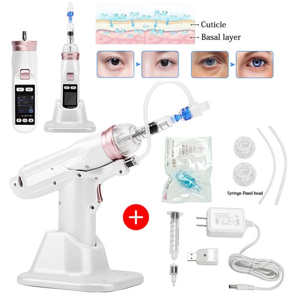 hydrolifting gun mesotherapy gun injector ez negative pressure meso gun water injection microcrystal needle tip, Black;white
hydrolifting gun mesotherapy gun injector ez negative pressure meso gun water injection microcrystal needle tip, Black;white