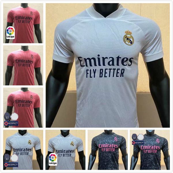 20 21 player version camiseta real madrid soccer jerseys home away third 2021 men football shirt hazard benzema kroos customized, Black;yellow
20 21 player version camiseta real madrid soccer jerseys home away third 2021 men football shirt hazard benzema kroos customized, Black;yellow