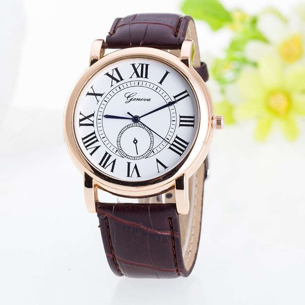 live business atmosphere men's watch rigid glass mirror simple quartz watch roman numeral, Slivery;brown
live business atmosphere men's watch rigid glass mirror simple quartz watch roman numeral, Slivery;brown