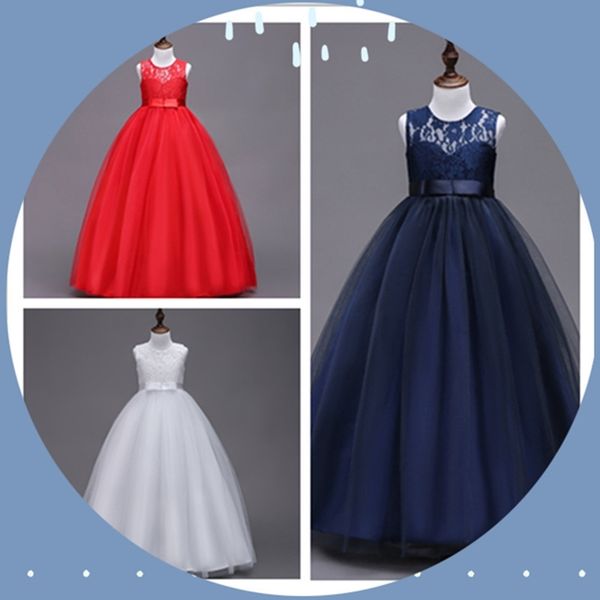 4-14 years kids dress for girls wedding tulle lace long girl dress elegant teens princess party dress children's girls clothes t200624, Red;yellow
4-14 years kids dress for girls wedding tulle lace long girl dress elegant teens princess party dress children's girls clothes t200624, Red;yellow