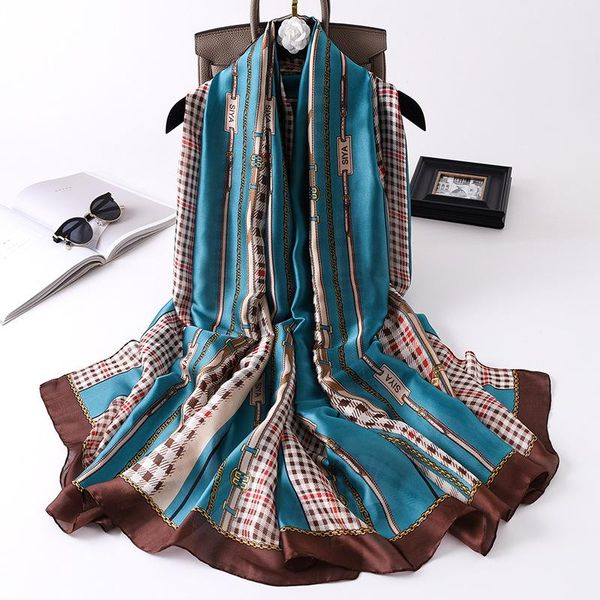 2021 silk scarves summer women scarf beach soft headcloth sunscreen print shawl ladies wrap bandanna muffler, Blue;gray
2021 silk scarves summer women scarf beach soft headcloth sunscreen print shawl ladies wrap bandanna muffler, Blue;gray