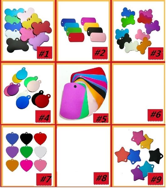 27styles tag metal blank military pet new id card aluminum alloy army dog tags no chain mixed colors i172
27styles tag metal blank military pet new id card aluminum alloy army dog tags no chain mixed colors i172