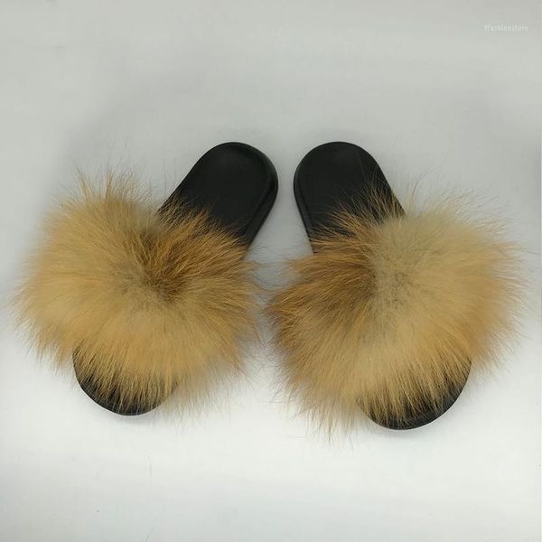 slippers real fur women home fluffy sliders comfort furry summer flats 2021 fashion1, Black
slippers real fur women home fluffy sliders comfort furry summer flats 2021 fashion1, Black