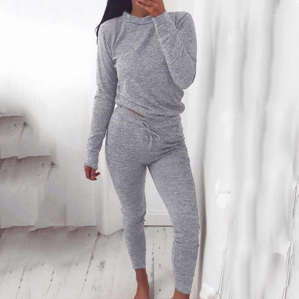 women tracksuit 2 pcs set ladies casual autumn winter joggers active blouse pants sets sportswear tracksuits outfits #451, Gray
women tracksuit 2 pcs set ladies casual autumn winter joggers active blouse pants sets sportswear tracksuits outfits #451, Gray