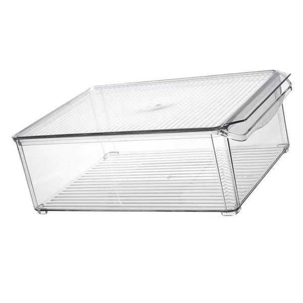1pc sealing keep fresh storage box square durable preservation box (transparent
1pc sealing keep fresh storage box square durable preservation box (transparent