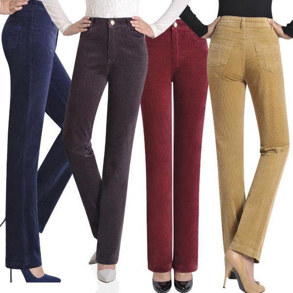 autumn and winter straight women pants velvet trousers plus size 7xl corduroy elastic waist women pants, Black;white
autumn and winter straight women pants velvet trousers plus size 7xl corduroy elastic waist women pants, Black;white