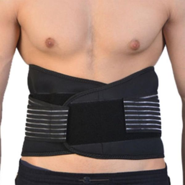 waist support breathable belt ajustable brace fitness gym lumbar back supporter protection for sports safety, Black;gray 
waist support breathable belt ajustable brace fitness gym lumbar back supporter protection for sports safety, Black;gray