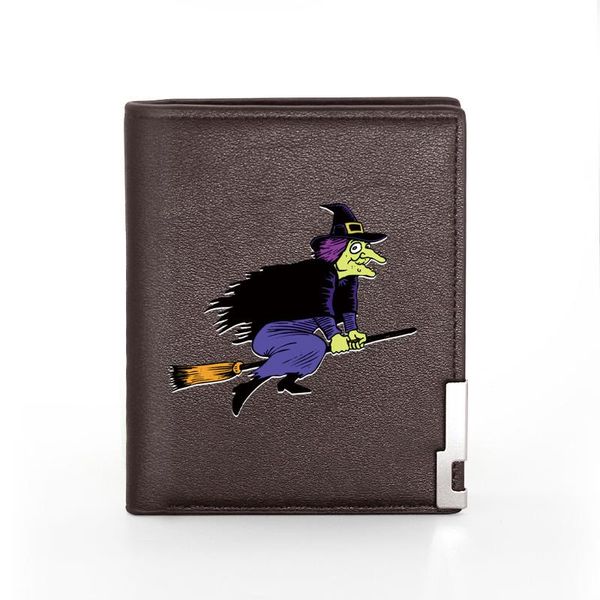wallets classic old witch broom printing men's wallet leather purse for men holder short male slim coin money bags, Red;black
wallets classic old witch broom printing men's wallet leather purse for men holder short male slim coin money bags, Red;black