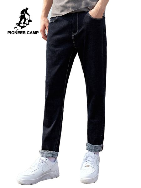 pioneer camp winter jeans men thick cotton straight streetwear black solid color casual pants male anz903534t q0105, Black;white
pioneer camp winter jeans men thick cotton straight streetwear black solid color casual pants male anz903534t q0105, Black;white