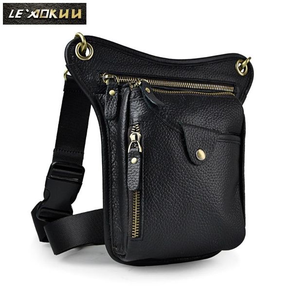 waist bags genuine leather men design casual black classic shoulder sling bag multifunction fashion travel belt pack leg 211-5b
waist bags genuine leather men design casual black classic shoulder sling bag multifunction fashion travel belt pack leg 211-5b