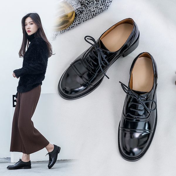 women genuine leather pumps spring and autumn cow leathe career black retro classic brocken shoes l5dy
women genuine leather pumps spring and autumn cow leathe career black retro classic brocken shoes l5dy