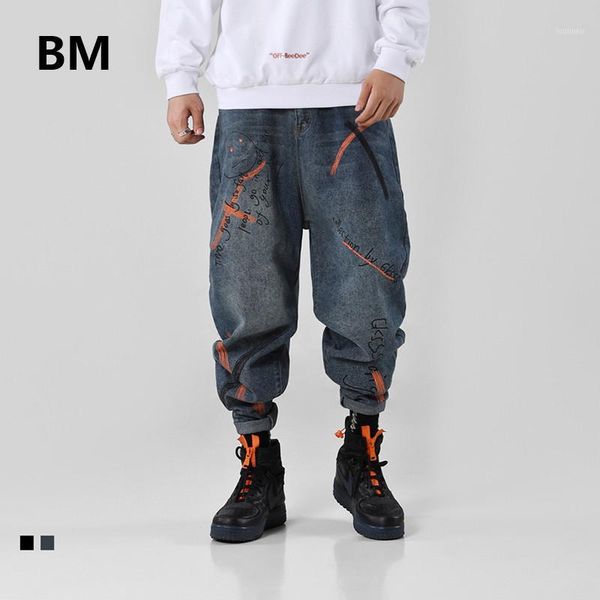 2020 hip hop skateboard straight leg jeans fashion graffiti print denim pants streetwear men clothing kpop clothes1, Blue
2020 hip hop skateboard straight leg jeans fashion graffiti print denim pants streetwear men clothing kpop clothes1, Blue