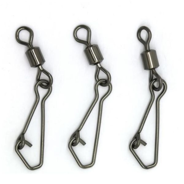 50pcs stainless steel copper fishing swivels bearing interlock rolling swivel hooked snap fishing hook connector tool jllbkh
50pcs stainless steel copper fishing swivels bearing interlock rolling swivel hooked snap fishing hook connector tool jllbkh