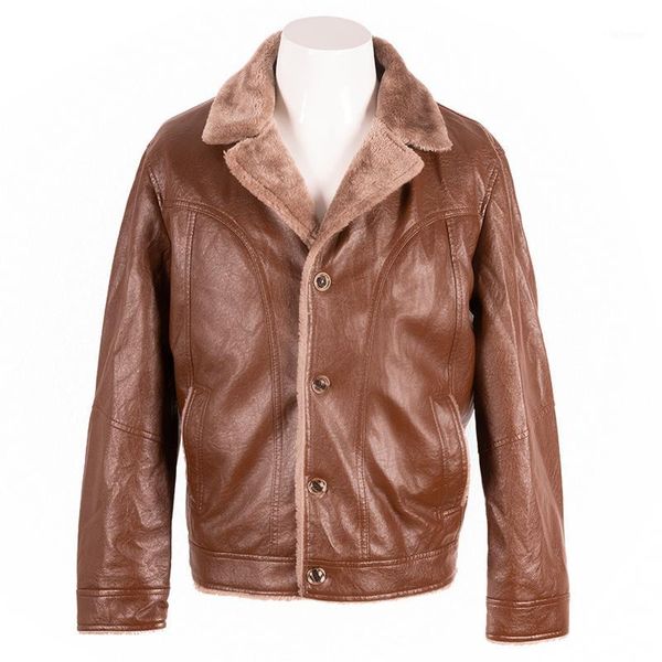 changniu brown leather jackets men leather coats outwear autumn winter solid color faux fur inside warm jackets for male1, Black
changniu brown leather jackets men leather coats outwear autumn winter solid color faux fur inside warm jackets for male1, Black