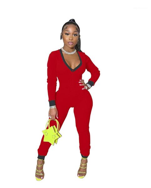 jumpsuits 2021 womens skinny romper fashion panelled slim long sleeve v neck new designer womens, Black;white
jumpsuits 2021 womens skinny romper fashion panelled slim long sleeve v neck new designer womens, Black;white