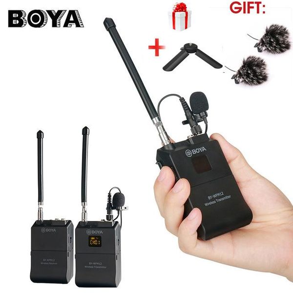 wireless microphone boya by-wfm12 vhfmic system for sony canon dslr camcorder audio recorder pk wm4 by-wm4
wireless microphone boya by-wfm12 vhfmic system for sony canon dslr camcorder audio recorder pk wm4 by-wm4