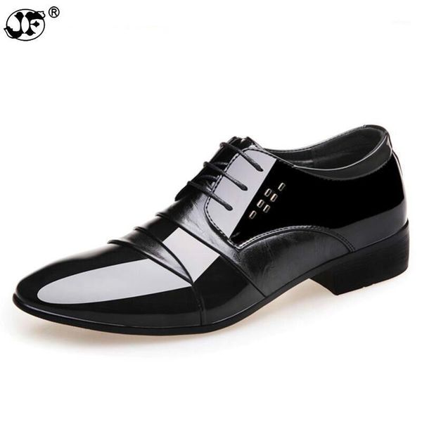 dress shoes patent leather men business black brown oxford breathable formal wedding footwear 51231
dress shoes patent leather men business black brown oxford breathable formal wedding footwear 51231