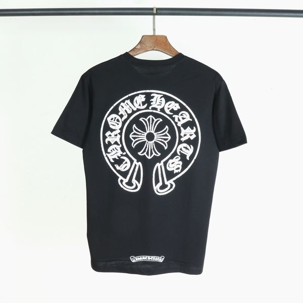 short ch cross horseshoe print t-shirt hip hop fashion clothes large loose half sleeve men's summer, White
short ch cross horseshoe print t-shirt hip hop fashion clothes large loose half sleeve men's summer, White