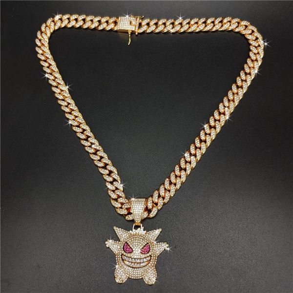 iced out chains pendant for men hip hop bling chains jewelry men's diamond tennis bracelet with 2 colors, Black
iced out chains pendant for men hip hop bling chains jewelry men's diamond tennis bracelet with 2 colors, Black