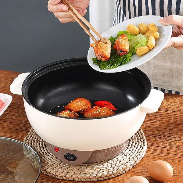 electric skillets cooker lj605 low power pot 220v plug in heater student nonstick pan soup boiling
electric skillets cooker lj605 low power pot 220v plug in heater student nonstick pan soup boiling