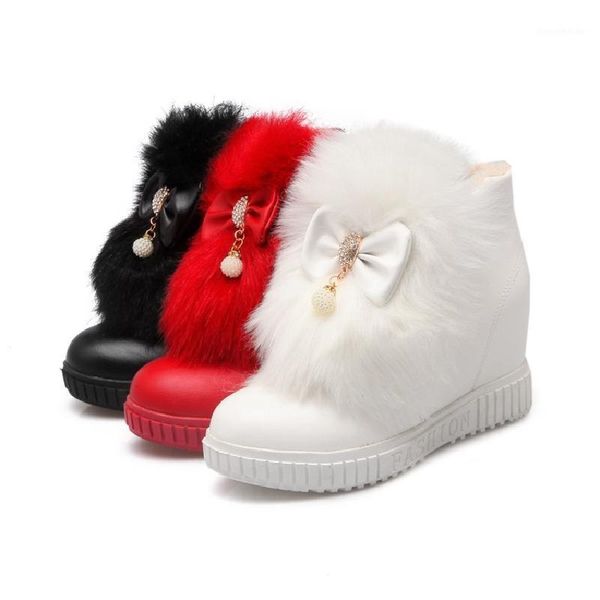 boots 2021 female winter flat bottom bow with increased fur and velvet thick snow boots1, Black
boots 2021 female winter flat bottom bow with increased fur and velvet thick snow boots1, Black