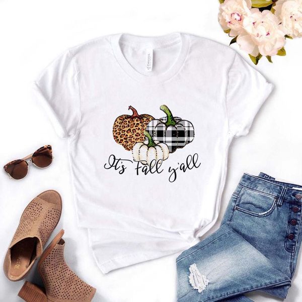 it's fall yall- pumpkin- plaid- leopard women tshirt cotton casual funny t shirt gift for lady yong girl tee pm-37, White
it's fall yall- pumpkin- plaid- leopard women tshirt cotton casual funny t shirt gift for lady yong girl tee pm-37, White