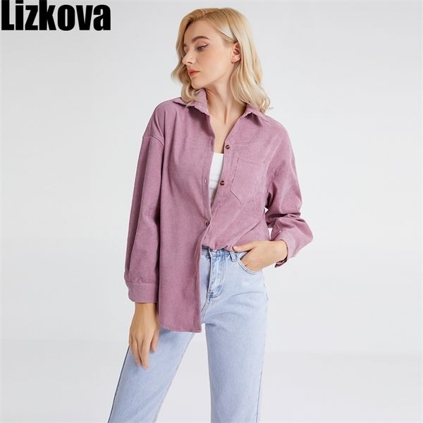 lizkova winter corduroy blouse women vintage long sleeve shirt 2020 jerseys mujer pink oversized 8867 q1217, White
lizkova winter corduroy blouse women vintage long sleeve shirt 2020 jerseys mujer pink oversized 8867 q1217, White