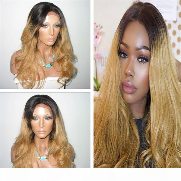 fashion 1b 27 honey blonde human hair loose wavy virgin malaysian ombre lace front wig ing, Black;brown
fashion 1b 27 honey blonde human hair loose wavy virgin malaysian ombre lace front wig ing, Black;brown